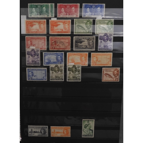 7042 - BRITISH COMMONWEALTHCAYMAN ISLANDS a collection in stock sheets to include 1902 set mint, 1912 set m... 