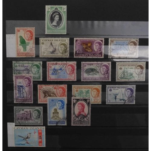 7042 - BRITISH COMMONWEALTHCAYMAN ISLANDS a collection in stock sheets to include 1902 set mint, 1912 set m... 