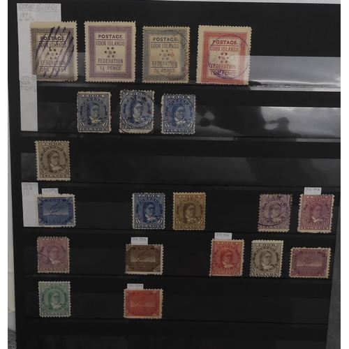 7042 - BRITISH COMMONWEALTHCAYMAN ISLANDS a collection in stock sheets to include 1902 set mint, 1912 set m... 