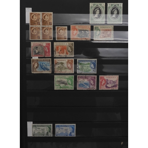 7043 - BRITISH COMMONWEALTH a collection in a stock book to include CYPRUS sg1 mint and used, sg2 x2 mint, ... 