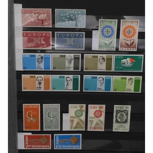 7044 - BRITISH COMMONWEALTH on stock sheets including IRELAND, JAMAICA, KENYA, BRITISH EAST AFRICA PROTECTO... 