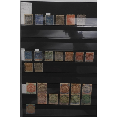 7046 - BRITISH COMMONWEALTHRHODESIA to include 1892 set 2s6d sg6, 1892-4 set mainly used 4/s mint, 1896 set... 