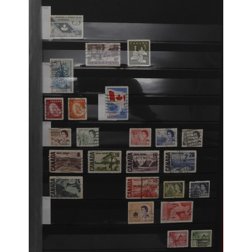 7049 - BRITISH COMMONWEALTH a collection on stock sheets CANADA and CROWN COLONIES a collection on stock sh... 