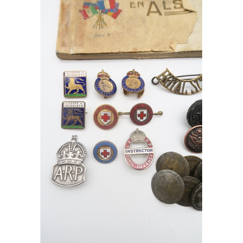 435 - A WW1 Imperial German Iron Cross, with stamped suspension ring; a motorcycling fob medal engraved ve... 