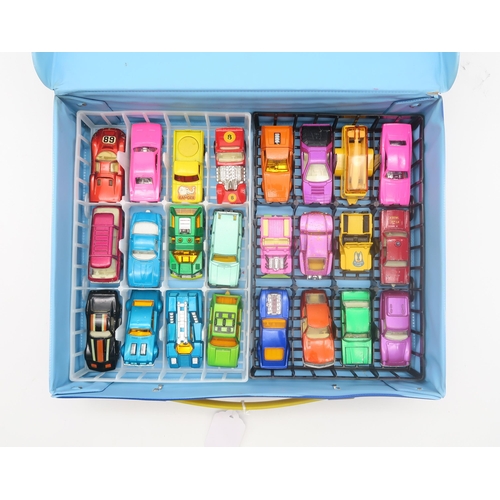 477 - Three Matchbox Carry Cases, each holding forty-eight vehicles (3)