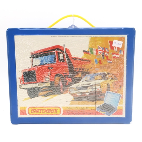 477 - Three Matchbox Carry Cases, each holding forty-eight vehicles (3)