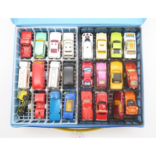 477 - Three Matchbox Carry Cases, each holding forty-eight vehicles (3)