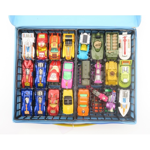 477 - Three Matchbox Carry Cases, each holding forty-eight vehicles (3)