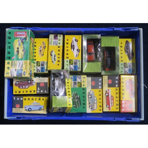 479 - A quantity of boxed 1:43 scale diecast model vehicles by Vanguards