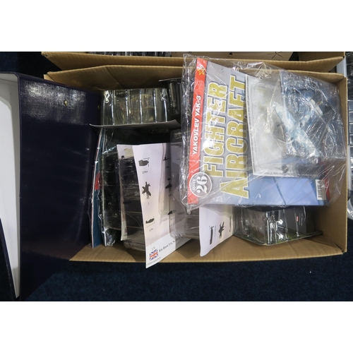 480 - A large quantity of packaged diecast model military aircraft, to include examples issued as part of ... 