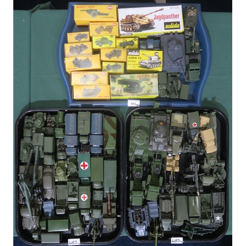 483 - *WITHDRAWN* For remaining items in this lot please see lot 483A A collection of loose model military... 