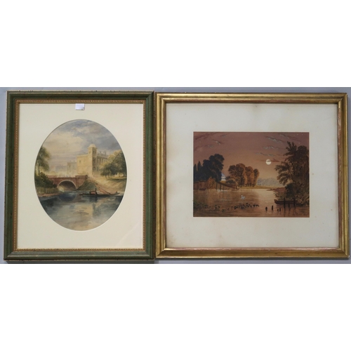 934 - A COLLECTION OF WATERCOLOURS To include Ronald Morgan, Alice Kitching, B.L Gibson (5)... 