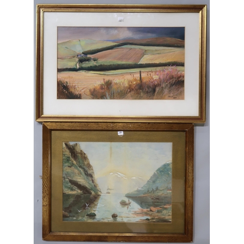 935 - A COLLECTION OF WATERCOLOURS  To include Charles Simpson, G. Downs, Edward, Tom McNeill an... 