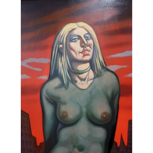 975 - AFTER PETER HOWSON OBE (SCOTTISH b.1958) MADONNA Print multiple, 99 x 74cm... 