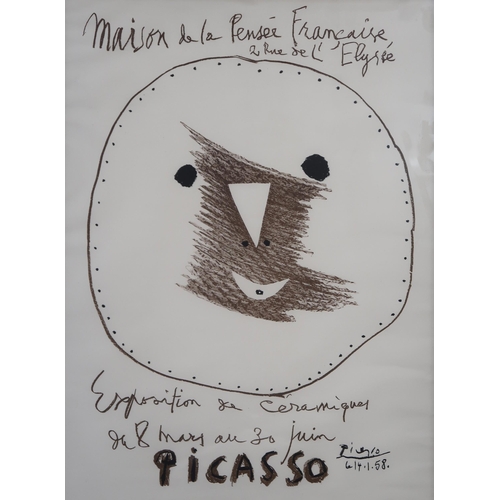 988 - A COLLECTION OF PRINT MULTIPLES OF EXHIBITION POSTERS OF PABLO PICASSO (9)