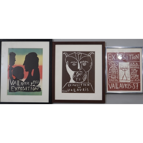 989 - A COLLECTION OF PRINT MULTIPLES OF EXHIBITION POSTERS OF PABLO PICASSO (11)