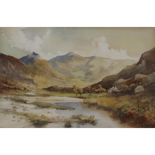 990 - THOMAS PATERSON (SCOTTISH fl. 1919-1925) HIGHLAND SCENE Watercolour, signed lower left, 22... 