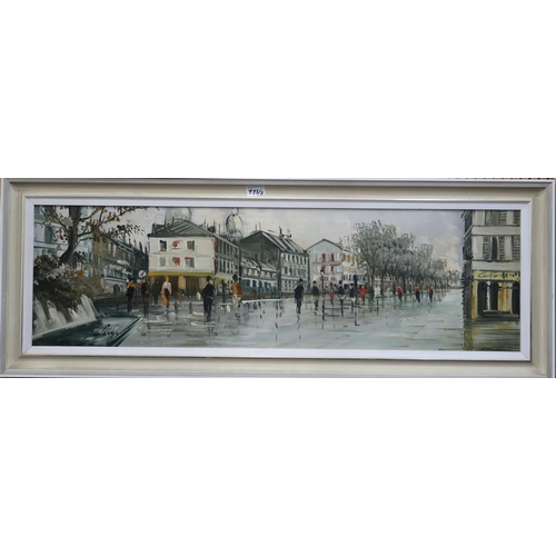 993 - 20th CENTURY SCHOOL HARBOUR Watercolour, signed lower right 'Jack', dated 1880, 24 x 44cm&... 