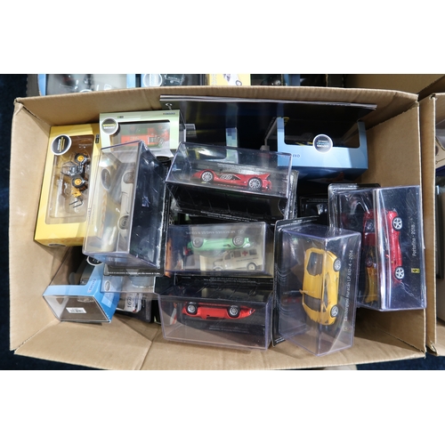 485A - A very large quantity of packaged diecast model vehicles, to include contemporary Dinky, Solido, Oxf... 