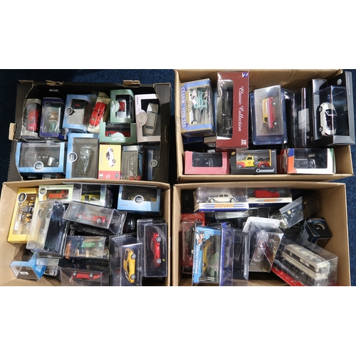 485A - A very large quantity of packaged diecast model vehicles, to include contemporary Dinky, Solido, Oxf... 