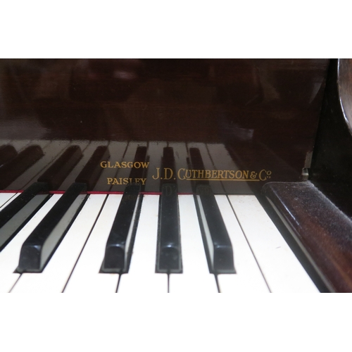 2018A - AN EARLY 20TH CENTURY MAHOGANY CASED C. BECHSTEIN, BERLIN GERMANY OVERSTRUNG BABY GRAND PIANO s... 