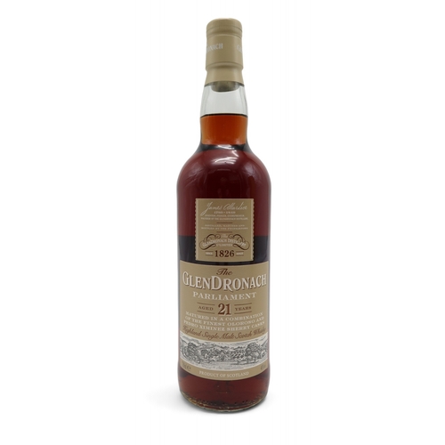 2680B - THE GLENDRONACH PARLIAMENT Highland Single Malt Scotch Whisky Aged 21 years 700ml e 48% volLEDAIG Si... 