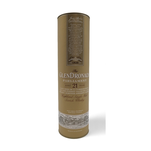 2680B - THE GLENDRONACH PARLIAMENT Highland Single Malt Scotch Whisky Aged 21 years 700ml e 48% volLEDAIG Si... 