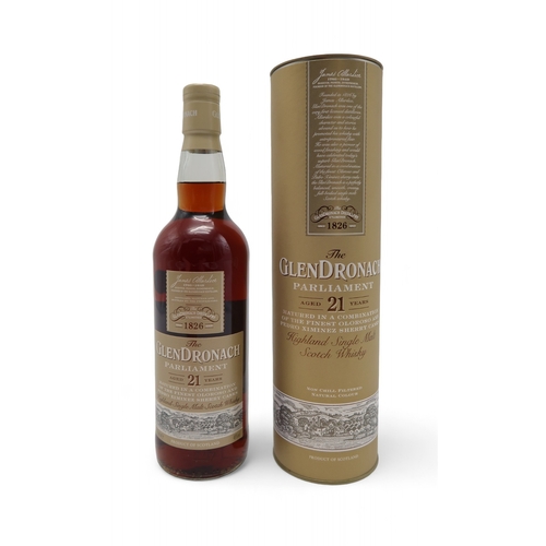 2680B - THE GLENDRONACH PARLIAMENT Highland Single Malt Scotch Whisky Aged 21 years 700ml e 48% volLEDAIG Si... 