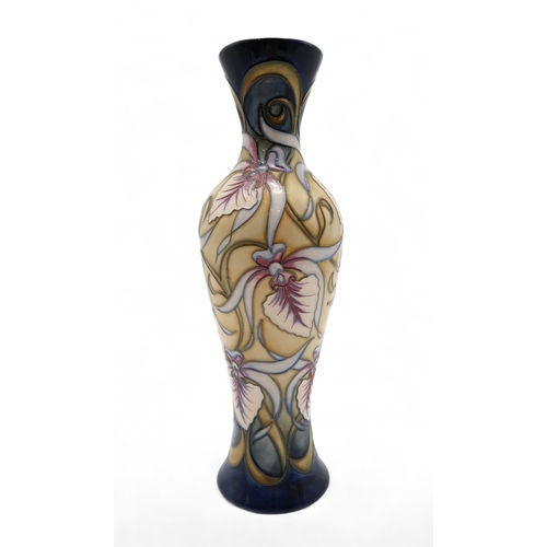 204 - A Moorcroft Champerico pattern vase, signed and designed by Sian Leeper, limited edition number 79/3... 