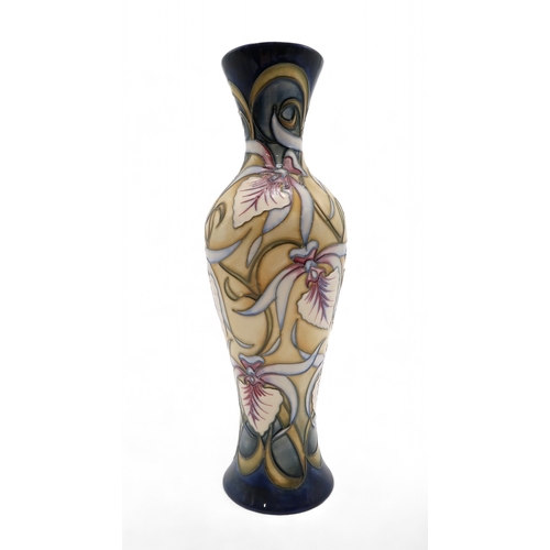 204 - A Moorcroft Champerico pattern vase, signed and designed by Sian Leeper, limited edition number 79/3... 