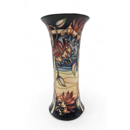 206 - A Moorcroft The Vista pattern vase, designed and signed by Sian Leeper, limited edition 27/30 produc... 