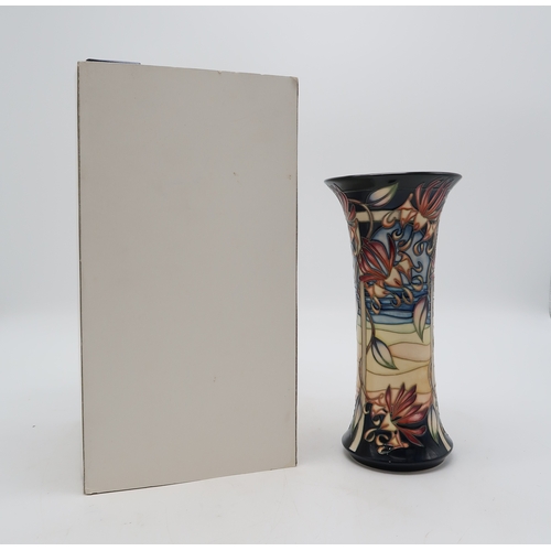 206 - A Moorcroft The Vista pattern vase, designed and signed by Sian Leeper, limited edition 27/30 produc... 