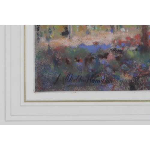 981 - JAMES WHITELAW HAMILTON RSA RSW (SCOTTISH 1860-1932)  MARKETFLOWER Pastel, signed low... 