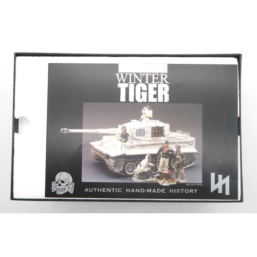 488 - A King & Country Strictly Limited German Forces 1944 Winter Tiger 2005 WSS 70SL scale model set,... 