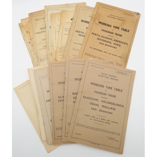 536 - Railwayana - a collection of documentary and ephemeral material, to include a quantity of British Ra... 