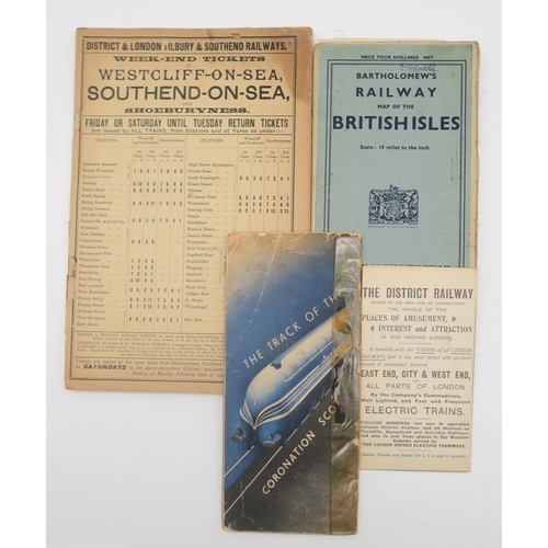 536 - Railwayana - a collection of documentary and ephemeral material, to include a quantity of British Ra... 