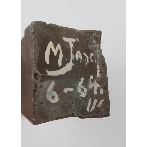 218 - Maurice Jadot (1893-1983)Resin abstract form (1964), signed and dated 6-64 to base, together with tw... 