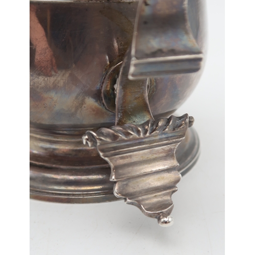 2517 - A GEORGE II LIDDED SILVER TANKARDby William Shaw II & William Priest, London 1756, of baluster f... 