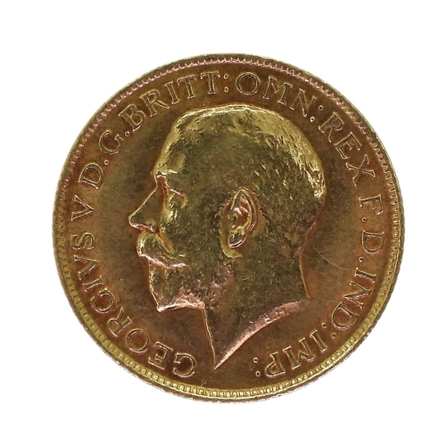 403 - GEORGE V (1910-1936) 1 SOVEREIGN 1913Obverse bust of King George V facing left legend around  GEORGI... 