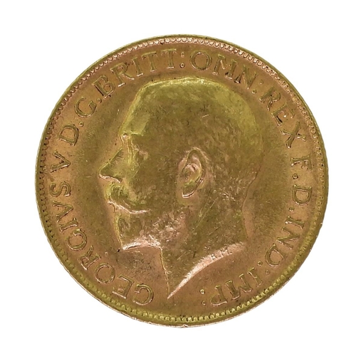 408 - GEORGE V (1910-1936) 1 Sovereign 1911Obverse bust of King George V facing left legend around  GEORGI... 