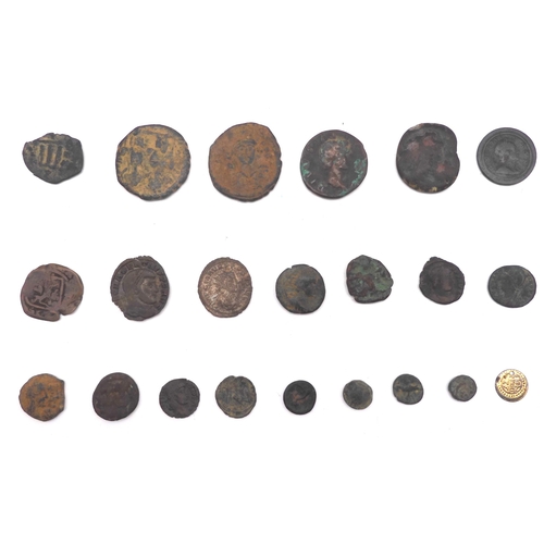 453A - A lot of various Roman Empire coins etc (21)