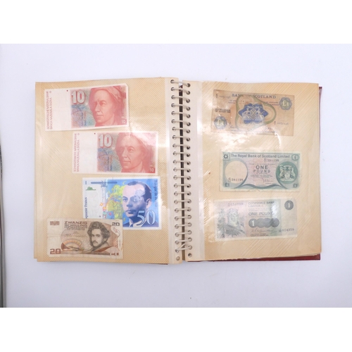 456 - An album of worldwide banknotes