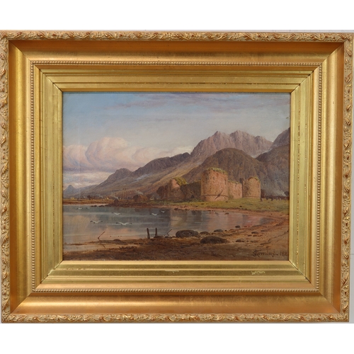 2941 - JAMES GREENLEES (SCOTTISH 1820-1894)INVERLOCHY CASTLEOil on canvas, signed lower right, dated 1884, ... 