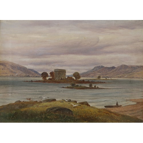 2941 - JAMES GREENLEES (SCOTTISH 1820-1894)INVERLOCHY CASTLEOil on canvas, signed lower right, dated 1884, ... 