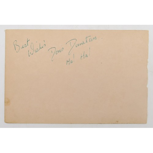 2641 - THE BEATLES - AUTOGRAPHS OF THREE MEMBERS ON ONE PAGEInscribed 