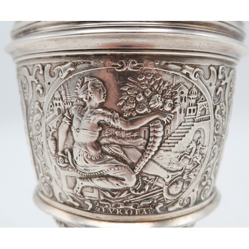 2524 - AN IMPRESSIVE RENAISSANCE-STYLE VICTORIAN SILVER EWERby Frederick Elkington, Birmingham 1871, design... 