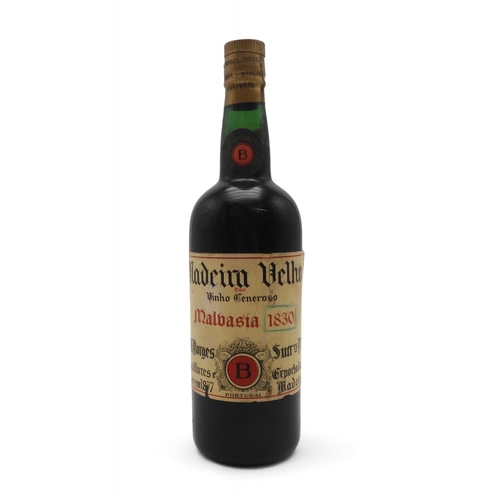 2682 - H.M. BORGES 1830Madeira Velho Malvasia 1830 1 Bottle 