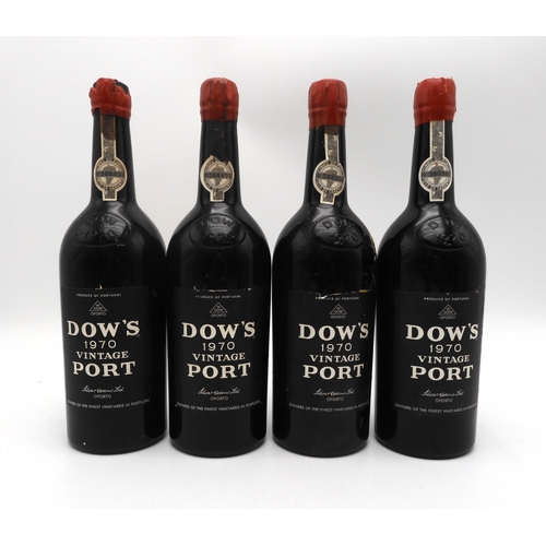 2684A - DOW'S PORT VINTAGE 1970Four Bottles Of Dow's Port DOW'S LATE BOTTLED VINTAGE PORT 1992 One Bottle Of... 