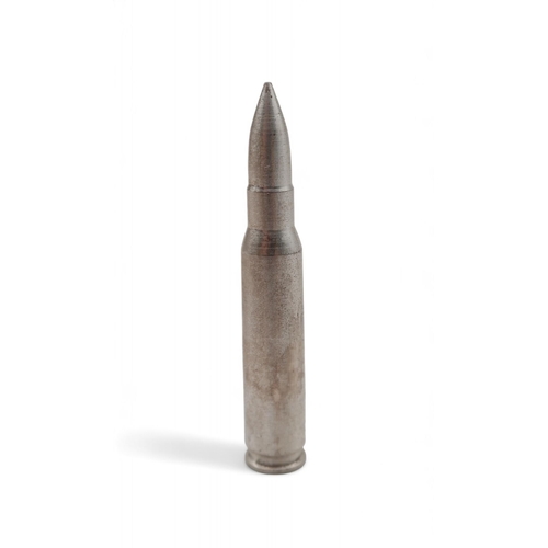 403 - A 999 silver model of a bullet, 62gms 