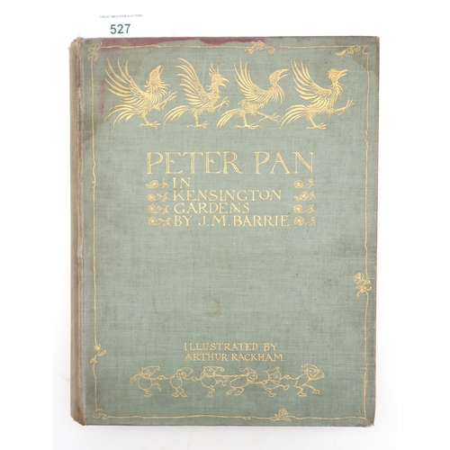 527 - Barrie, J.M. Peter Pan in Kensington GardensArthur Rackham (illus.), Hodder & Stoughton, London,... 